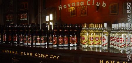 Foto van de Bar in het Havana Club Museum, La Havana, Cuba
