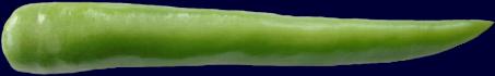 Foto van een mooie Groene Chili Peper (Groene Spaanse Peper) - door Blue Smoke BBQ.