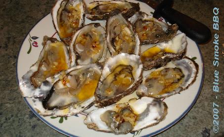 Foto van gemarineerde oesters door P.H.